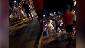 ¡Impactante!: Conductor atropella intencionalmente a varias personas