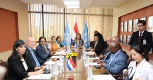 La Nación / Parlamentarias se reunieron con el director general de la FAO