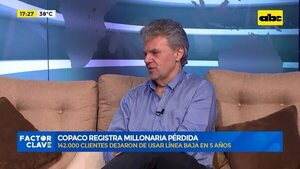 Copaco registra millonaria pérdida - Factor Clave - ABC Color