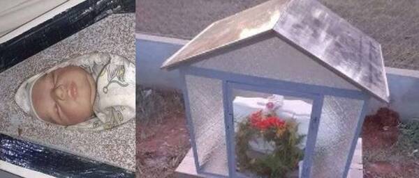 Fingió su embarazo y muerte de su bebé ¡enterró un muñeco!