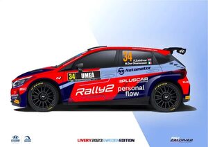 Fau Zaldívar presenta nuevo “livery” para la temporada 2023 del WRC - ABC Motor 360 - ABC Color