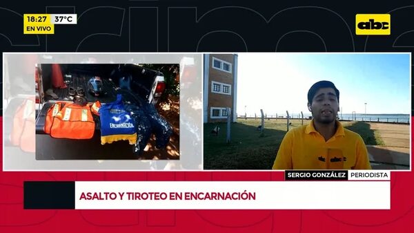 Asalto y tiroteo en Encarnación - Crimen y castigo - ABC Color