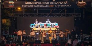 Con festival artístico, capiateños inician la celebración de los 383 años de fundación - Nacionales - ABC Color