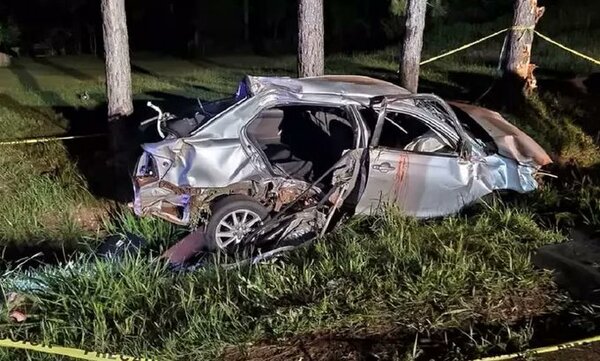 Murió una mujer embarazada de 9 meses en un accidente vehicular: El conductor dio positivo al alcotest
