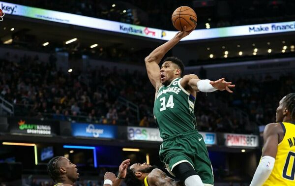 Antetokounmpo barre a Pacers con 41 puntos; Grizzlies suman quinta derrota seguida
