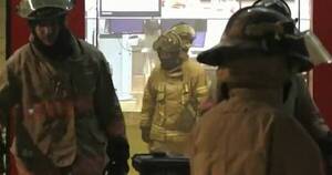 La Nación / Controlan principio de incendio en un local de comidas rápidas