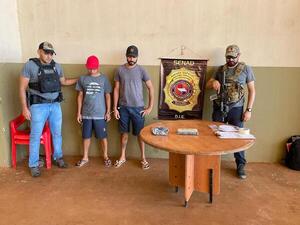 Detienen a paraguayo y brasileño por tráfico de cocaína en Pedro Juan Caballero