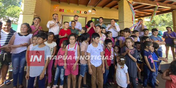 INAUGURARON CENTRO DE ATENCIÓN DEL PROGRAMA ABRAZO EN BONANZA - Itapúa Noticias