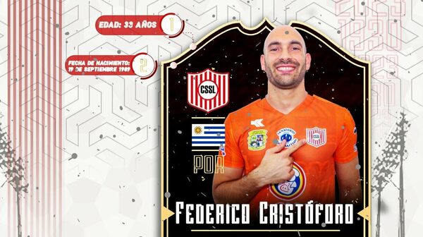 Federico Cristóforo defenderá la portería de San Lorenzo en la Intermedia 2023
