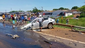 ¡Terrible! Automóvil con chapa paraguaya involucrado en fatal accidente en Brasil - Noticias Paraguay