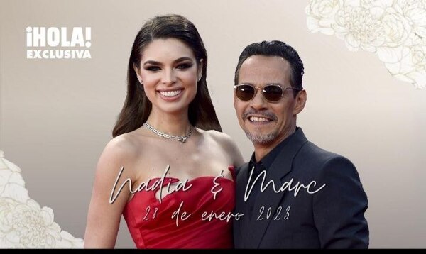 ¡Y que sean felices! Nadia Ferreira y Marc Anthony ya son marido y mujer