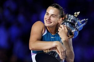 Sabalenka, reina de Melbourne - Polideportivo - ABC Color