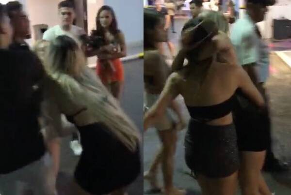 [VIDEO] Joven garroteada en Año Nuevo, metida en otro moquete