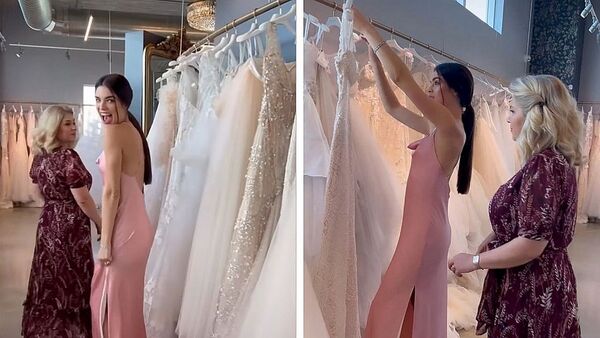 Así es el vestido que lució Nadia en su boda con Marc