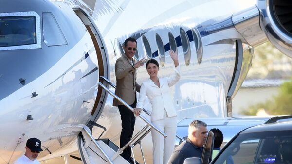 Los testigos de la boda entre NadiaFerreira y Marc Anthony