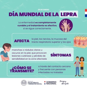 Hoy domingo se recuerda el "Día Mundial de Lucha contra la Lepra" » San Lorenzo PY