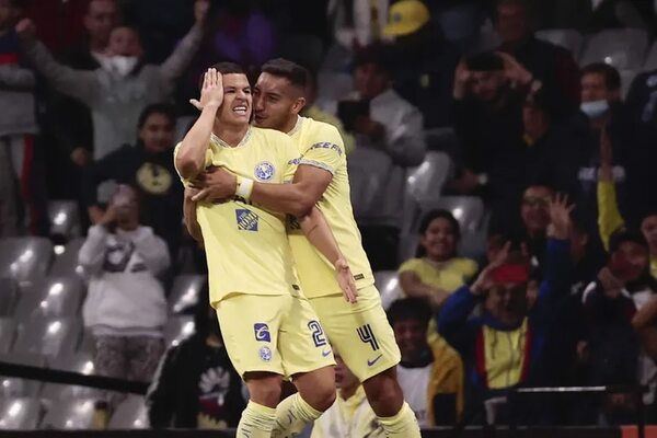 Un nuevo golazo de Richard Sánchez en la goleada del América   - Fútbol Internacional - ABC Color