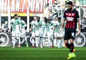 El Milan cae goleado en casa ante el Sassuolo