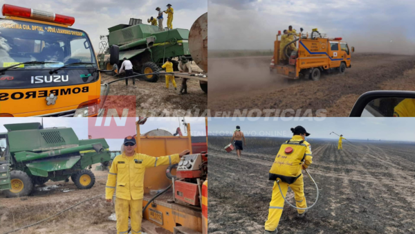INCENDIO AFECTÓ PLANTACIONES Y MAQUINARIAS - Itapúa Noticias