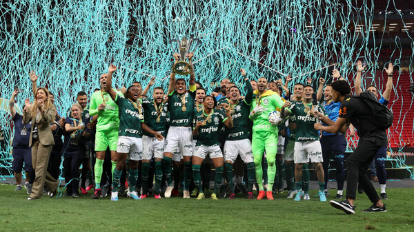 Gustavo Gómez, nueve títulos e historia pura con el Palmeiras