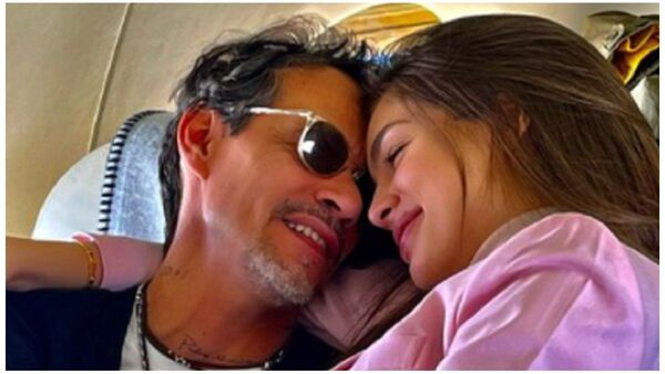 Marc Anthony "se quebró" al ver a Nadia Ferreira vestida de novia