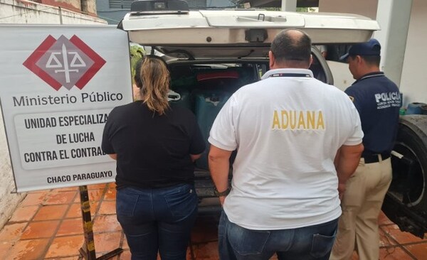 Incautan 500 litros de combustibles ingresados al país de contrabando