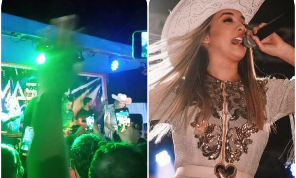 ¡Escándalo durante concierto de Marilina! Hubo balacera y dos heridos