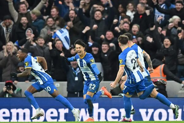 Sin Julio Enciso, el Brighton elimina al Liverpool de la FA Cup - Fútbol Internacional - ABC Color