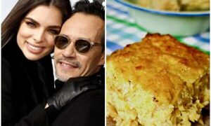 Invitados de Nadia y Marc Anthony comieron chipa guasu y empanaditas y escucharon guarania