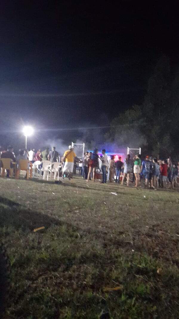 Tras una fiesta bailable dos personas resultan baleadas