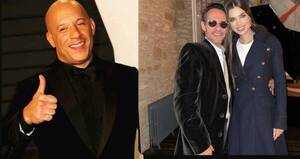 Vin Diesel estuvo en la boda de Nadia Ferreira y dijo que quiere visitar Paraguay