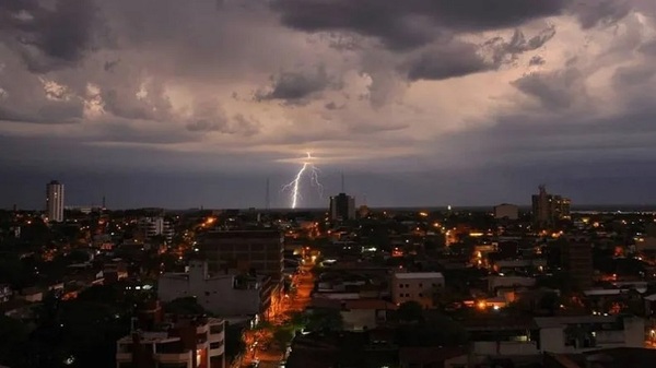 Advierten sobre sistemas de tormentas eléctricas para esta tarde - Noticias Paraguay