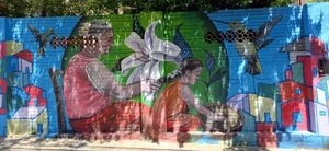 La Chacarita luce los tonos de su historia con colores plasmados en murales - Nacionales - ABC Color