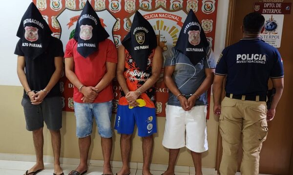 Detienen a presuntos “piratas del asfalto”