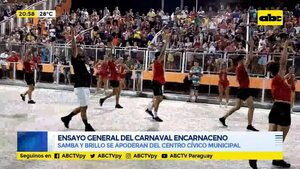 Ensayo general del Carnaval encarnaceno - Periodísticamente - ABC Color