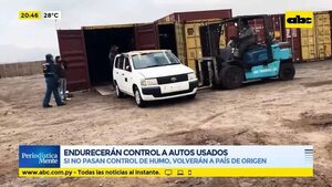 Endurecerán control a autos usados - Periodísticamente - ABC Color