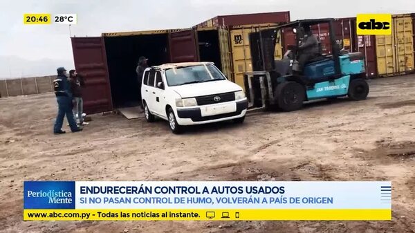 Endurecerán control a autos usados - Periodísticamente - ABC Color