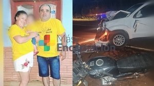 Pirapó: Pareja fallece en accidente y su bebé lucha por su vida