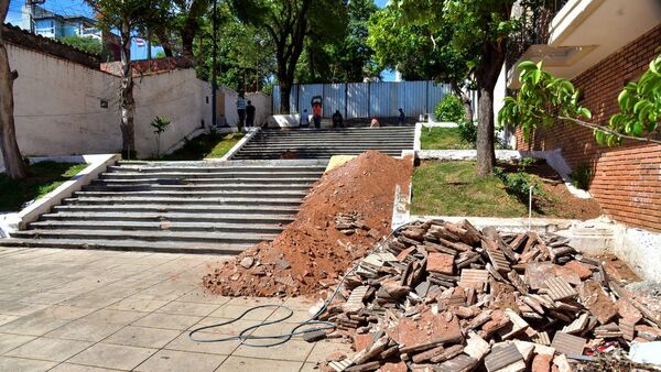 Arranca puesta en valor de Escalinata Antequera