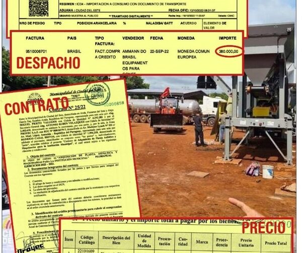 Planta asfáltica de Prieto costó el doble del precio original y la proveedora fraccionó impuestos