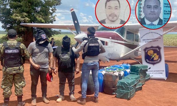 Cae avioneta en Hernandarias con un boliviano y un peruano, e incautan 260 kilos de cocaína – Diario TNPRESS
