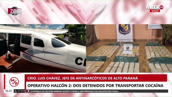 Gran carga de cocaína decomisada en Hernandarias era peruana, la logística boliviana y el destino final sería Brasil - Megacadena — Últimas Noticias de Paraguay