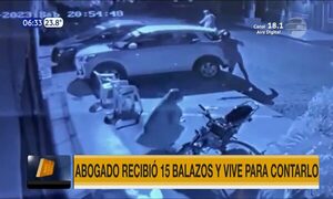 PJC: Abogado recibió 15 balazos y de milagro sobrevivió | Telefuturo