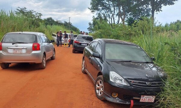 Capturan a presuntos delincuentes en Capiibary tras enfrentamiento a tiros con la policía
