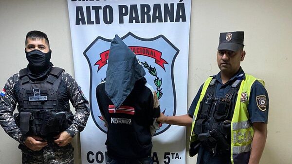 Detienen a presunto feminicida en Hernandarias