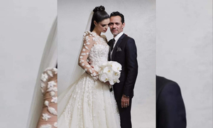 Marc Anthony y Nadia Ferreira se han dado el 'sí, quiero' en una espectacular boda celebrada en Miami - OviedoPress