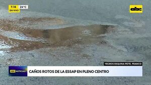 Caños rotos de la ESSAP - ABC Noticias - ABC Color