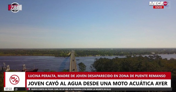 Joven desapareció en aguas del río Paraguay tras caer de una moto acuática: Familia denuncia inacción - Megacadena — Últimas Noticias de Paraguay