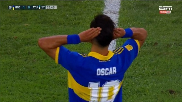 [VIDEO] ¡Gol y festejo dedicado a Riquelme! ¡Óscar Romero le dio el triunfo a Boca!