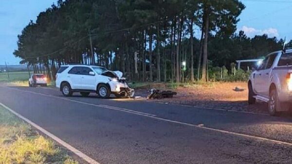 Pareja muere y bebé queda en grave estado tras accidente en Itapúa